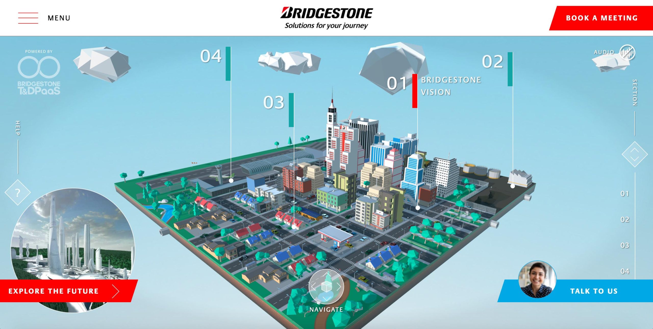 Image for Bridgestone To Debut Virtual City Of The Future, Showcase Mobility Solutions At CES 2021