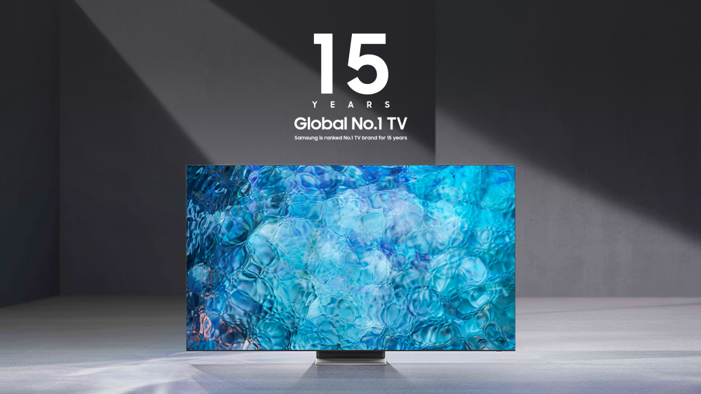Image for Samsung Named No.1 Global TV Manufacturer For 15 Consecutive Years