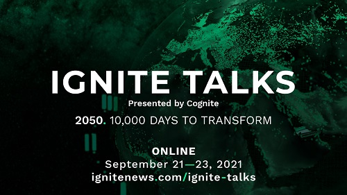 Image for Urgency For Industrial Transformation Takes Center Stage At Global Ignite Talks 2021: September 21-23