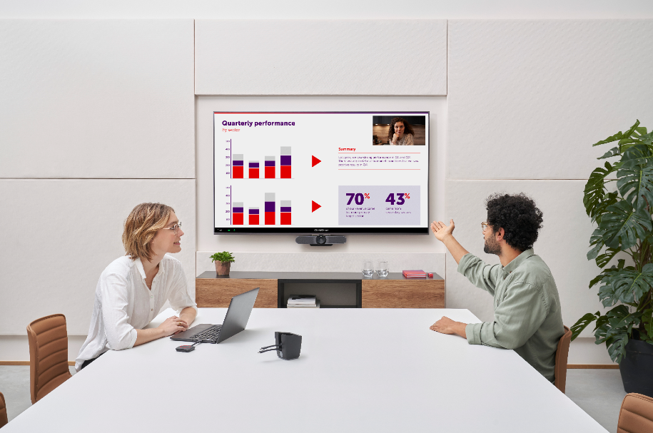 Image for Barco Expands Its Portfolio For Hybrid Meetings With The Addition Of The ClickShare Present Range