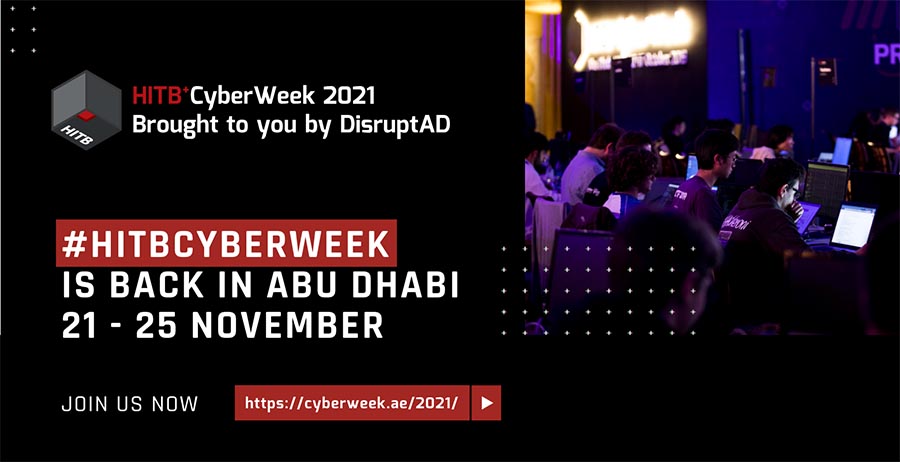 Image for Abu Dhabi’s DisruptAD Brings Hack In The Box CyberWeek Back To The Capital To Drive A Cyber Smart World