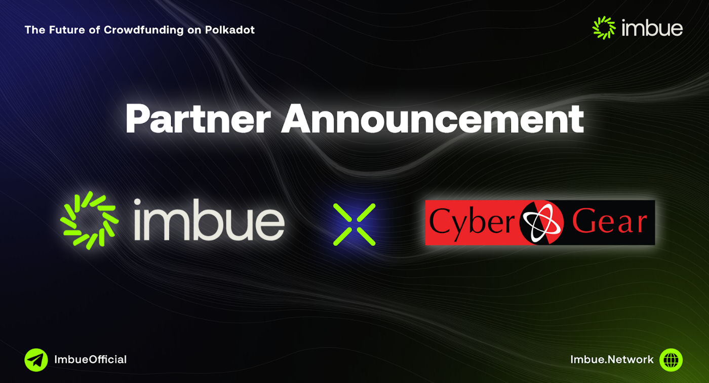 Image for Imbue Network Announces Partnership With Cyber Gear