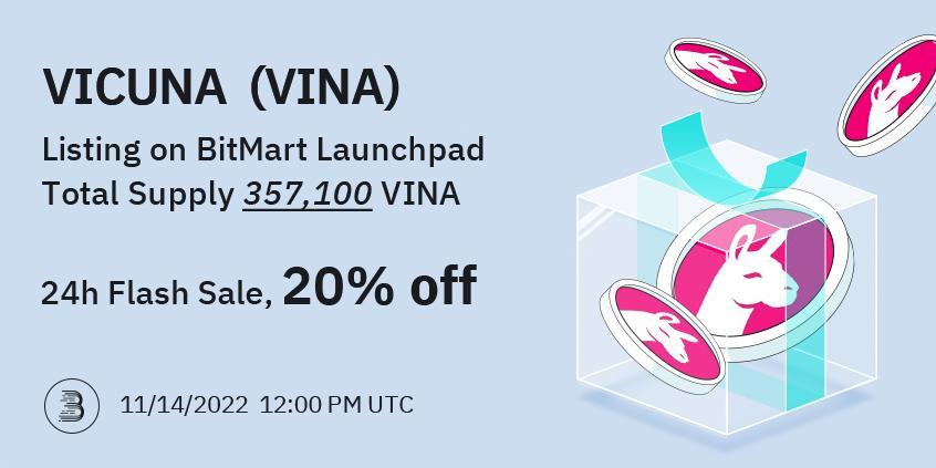 Image for VICUNA (VINA), Is A Revolutionizing E-Commerce On Metaverse, To List On Bitmart Exchange