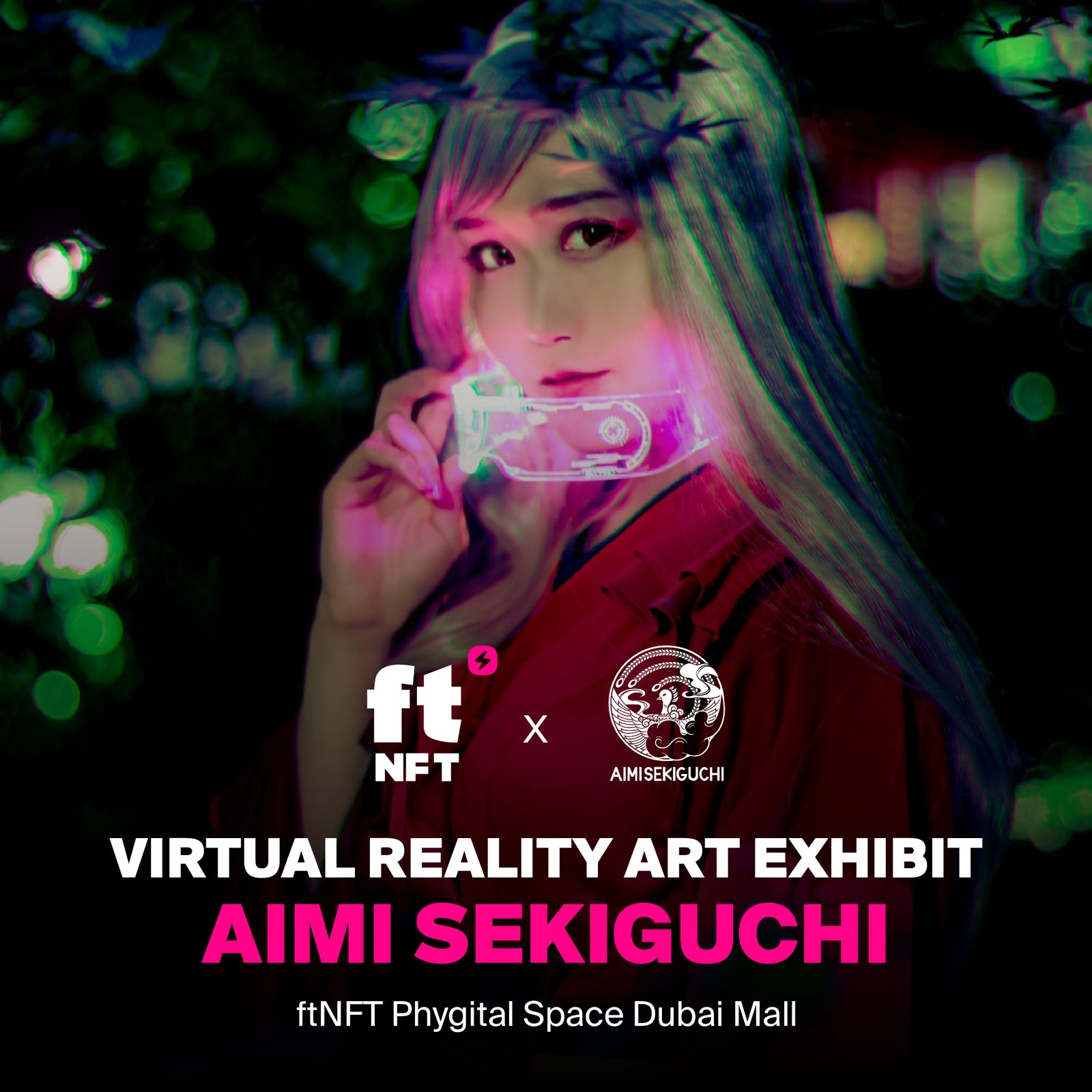 Image for ftNFT Announces Aimi Sekiguchi’s Solo VR Art Exhibition In Dubai Mall