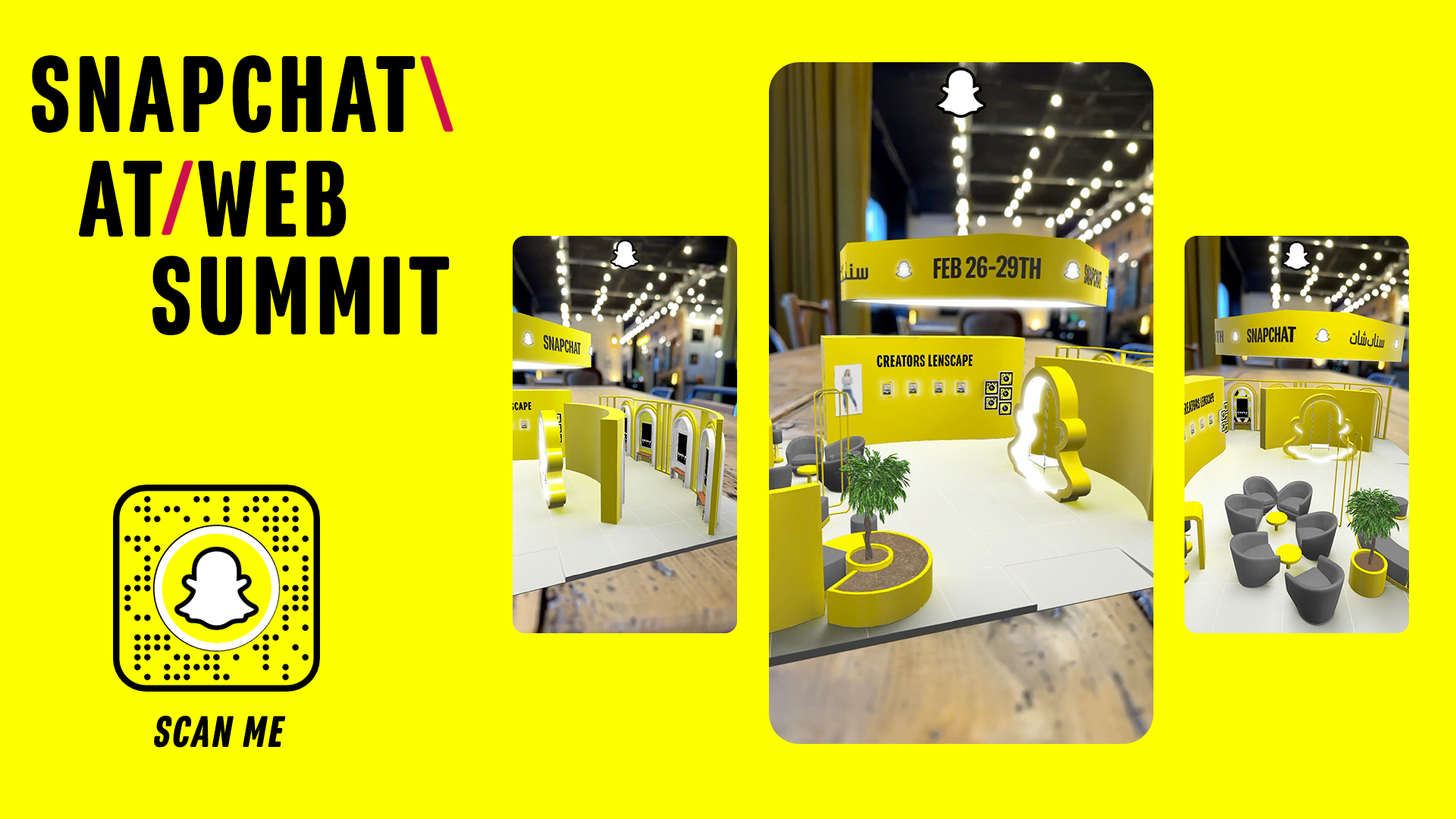 Image for Step Into Snap’s Pioneering Augmented Reality Technology Experiences At Web Summit Qatar 2024