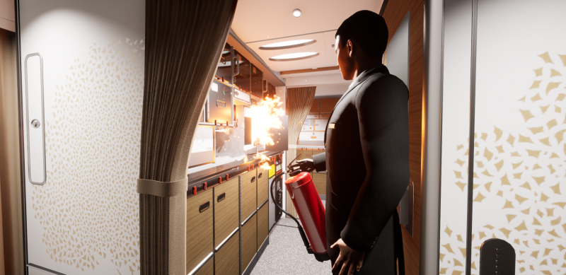 Image for Emirates Cabin Crew To Step Into The Virtual World For Safety Training