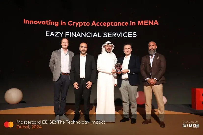 Image for EazyPay Wins Mastercard EDGE 2024 Award For Innovating In Crypto Acceptance In MENA