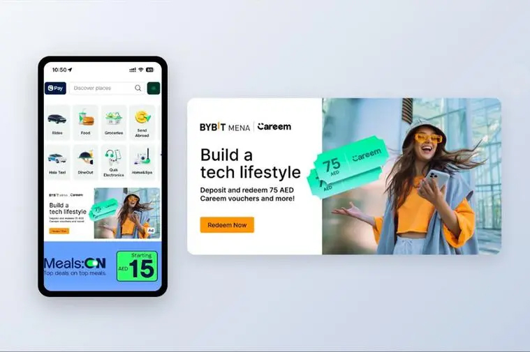Image for Bybit Amplifies Web3 Crypto Lifestyle In Careem App, Launching MENA Marketing Campaign