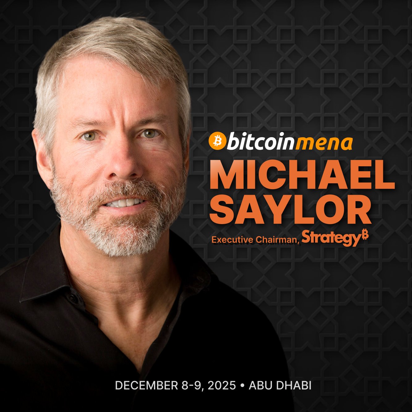 Image for Michael Saylor To Speak At Bitcoin MENA